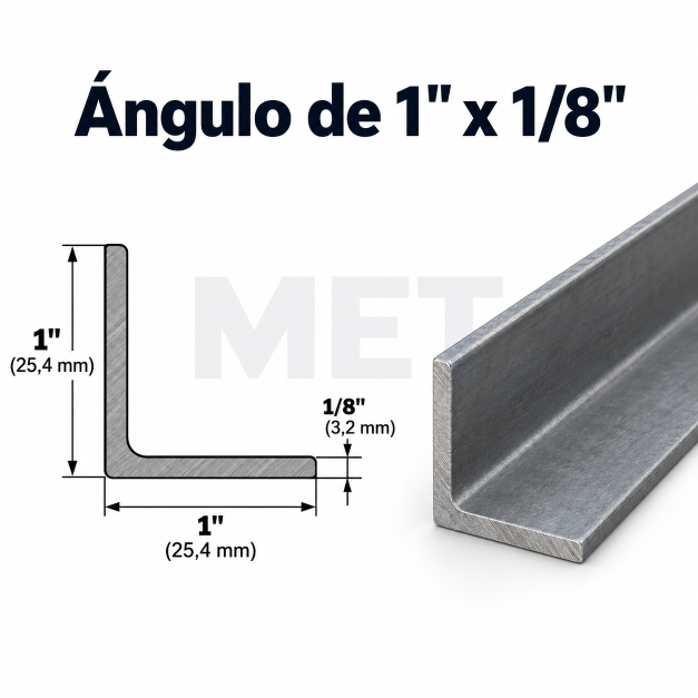 HO. ANGULO        25.4 X  3.2 X  6000 MM